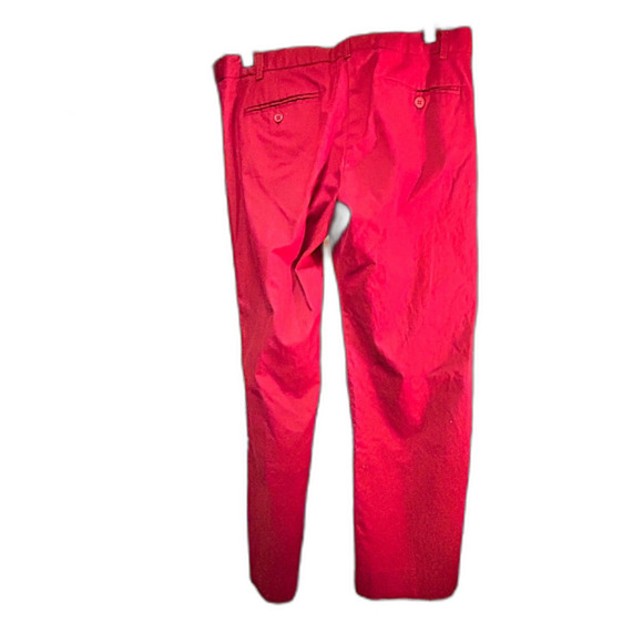 The Limited Drew Fit Red Pants Size 8 Cotton Blend - Picture 3 of 8